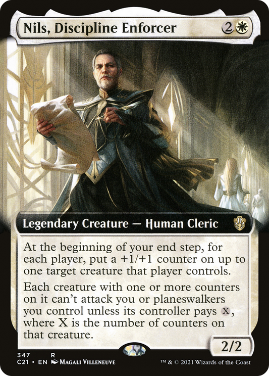 Nils, Discipline Enforcer (C21-347) - Commander 2021: (Extended Art)