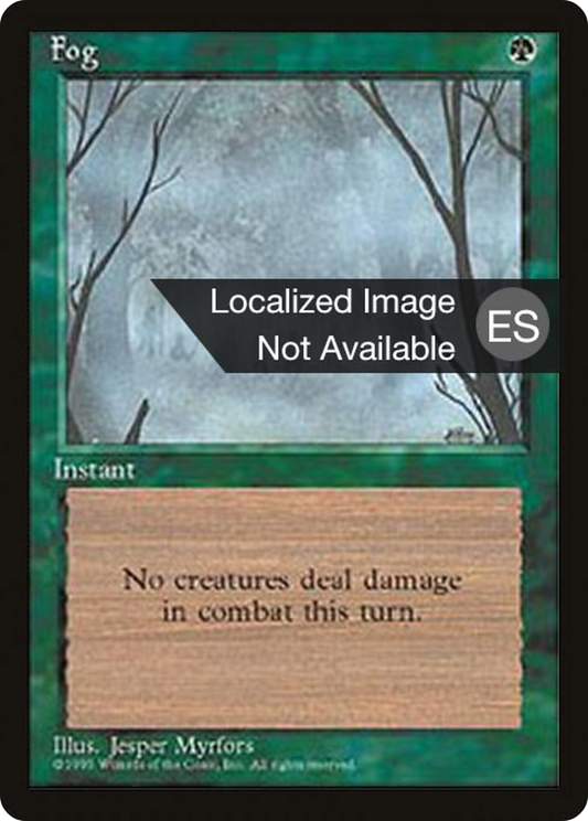 Fog (4BB-244) - Fourth Edition Foreign Black Border