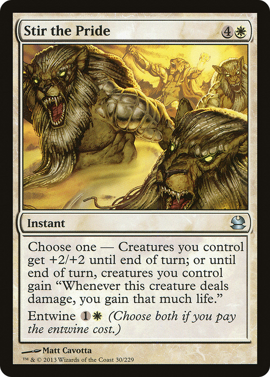 Stir the Pride (MMA-030) - Modern Masters Foil