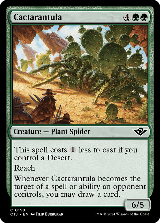 Cactarantula (OTJ-158) - Outlaws of Thunder Junction Foil