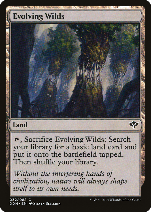 Evolving Wilds (DDN-032) - Duel Decks: Speed vs. Cunning