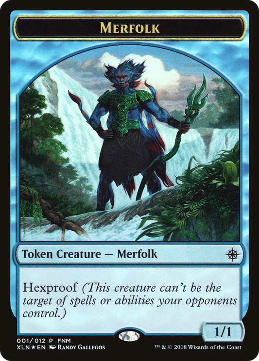 Merfolk // Treasure (F18-001) - Friday Night Magic 2018 Foil