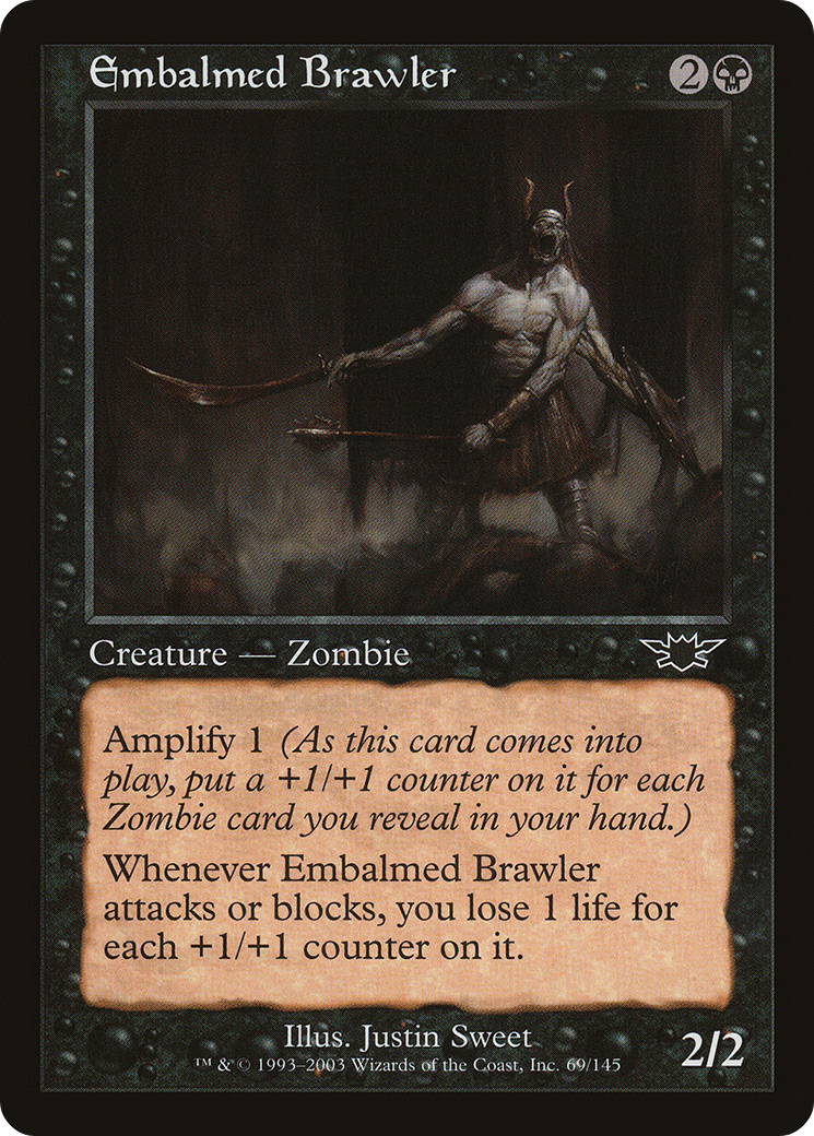 Embalmed Brawler (LGN-069) - Legions Foil