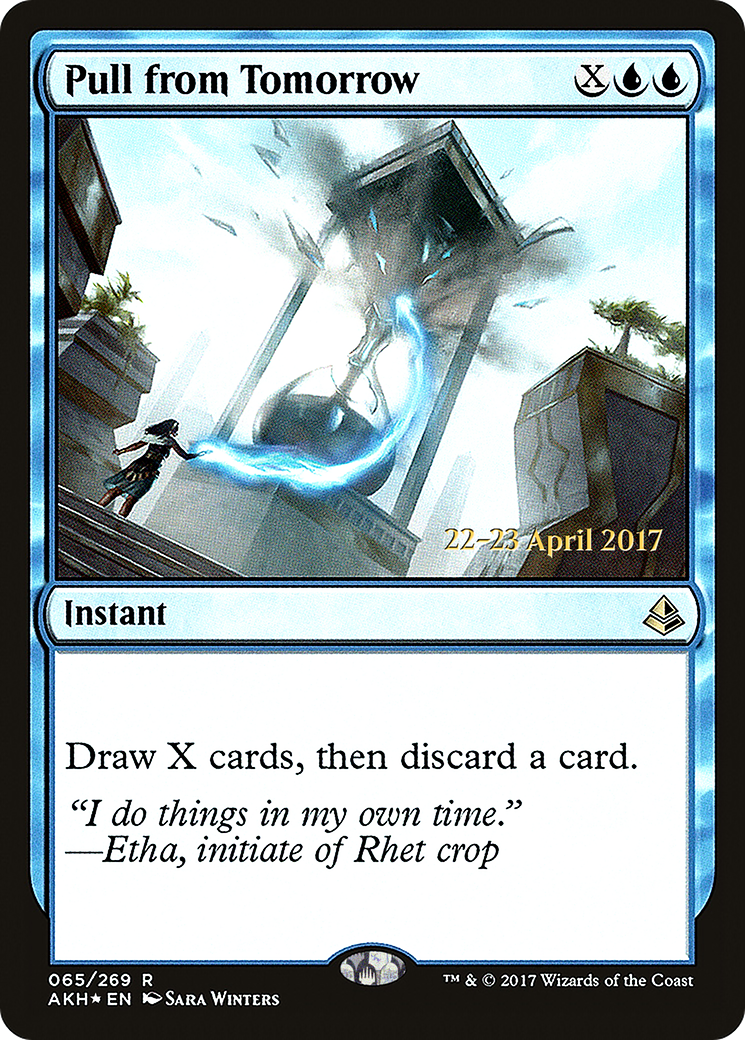 Pull from Tomorrow (PRE-65S) - Amonkhet Promos (Prerelease) Foil