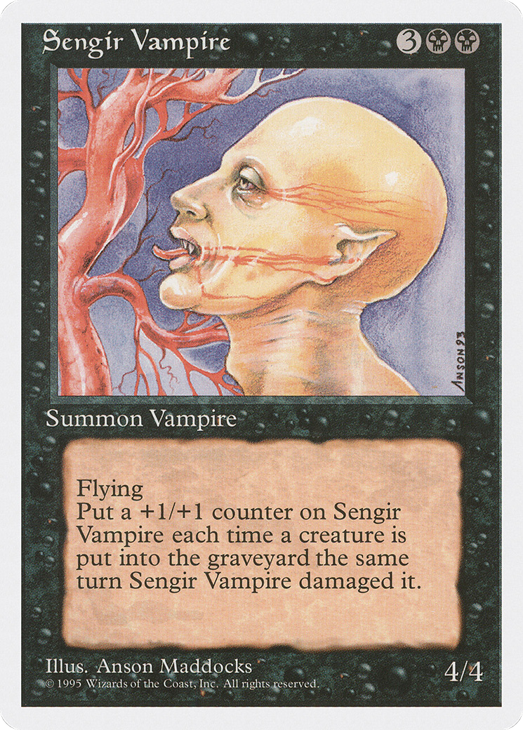 Sengir Vampire (4ED-160) - Fourth Edition