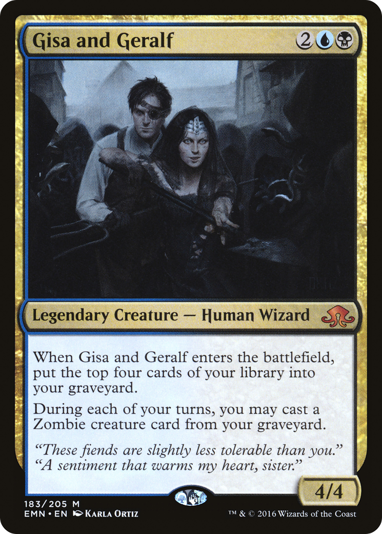 Gisa and Geralf (EMN-183) - Eldritch Moon Foil