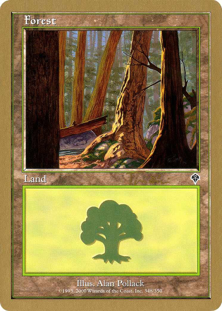 Forest (WC01-JT348A) - World Championship Decks 2001