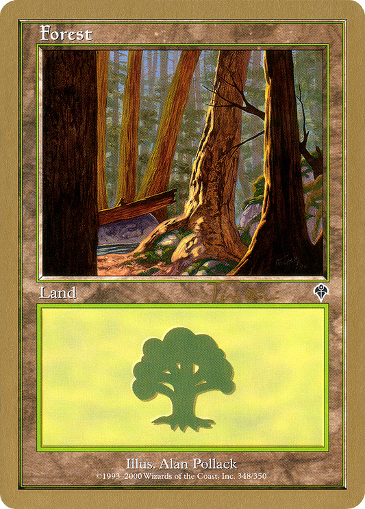 Forest (WC01-JT348A) - World Championship Decks 2001