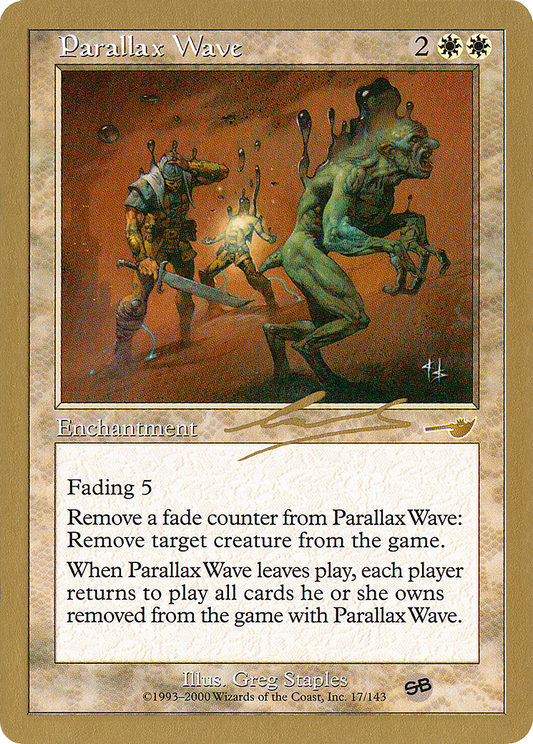 Parallax Wave (WC00-NL17SB) - World Championship Decks 2000