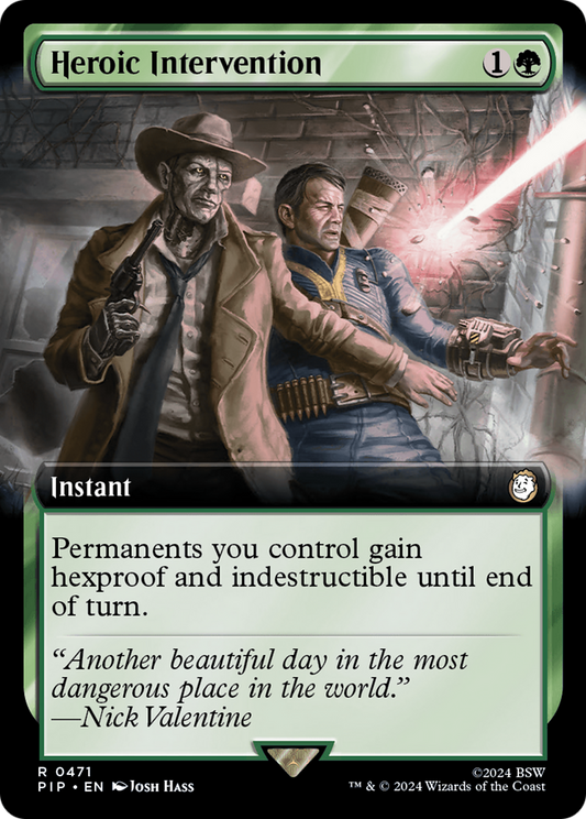 Heroic Intervention (PIP-471) - Fallout: (Extended Art) Foil