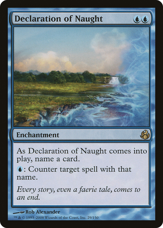 Declaration of Naught (MOR-029) - Morningtide Foil