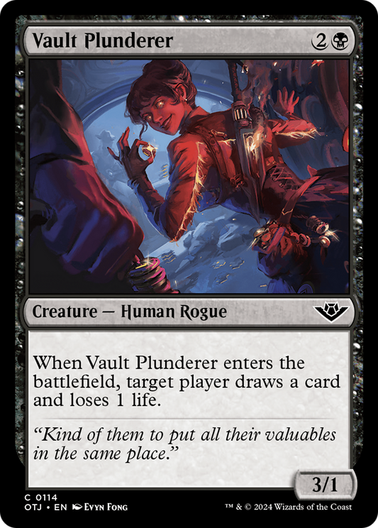 Vault Plunderer (OTJ-114) - Outlaws of Thunder Junction Foil