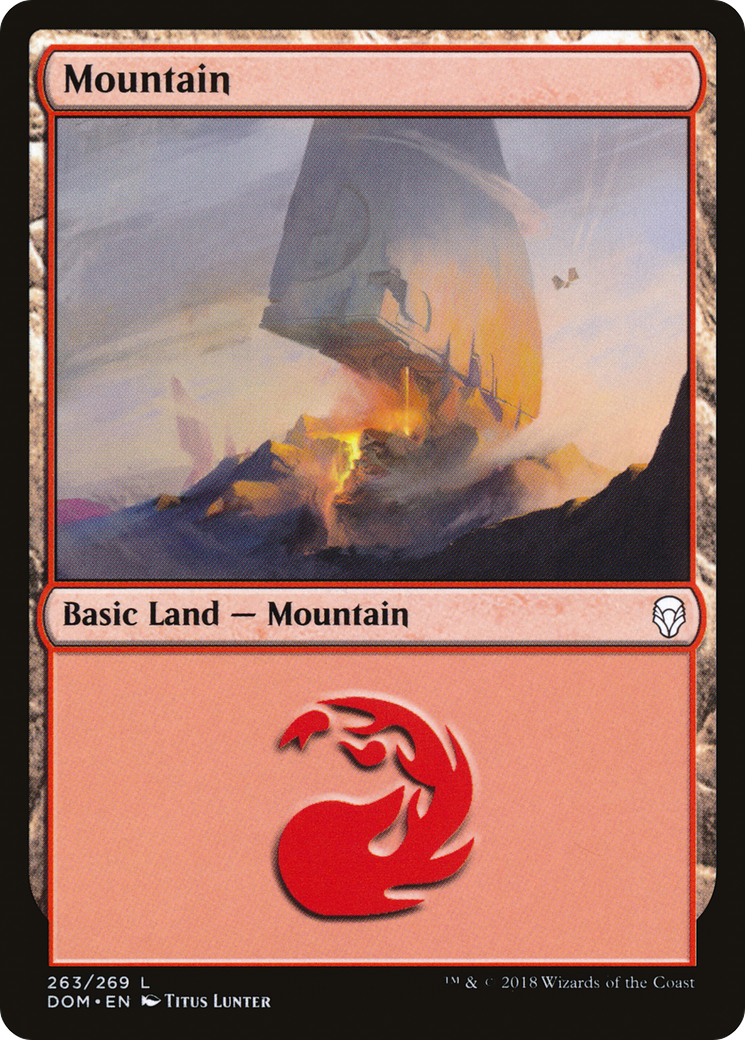 Mountain (DOM-263) - Dominaria