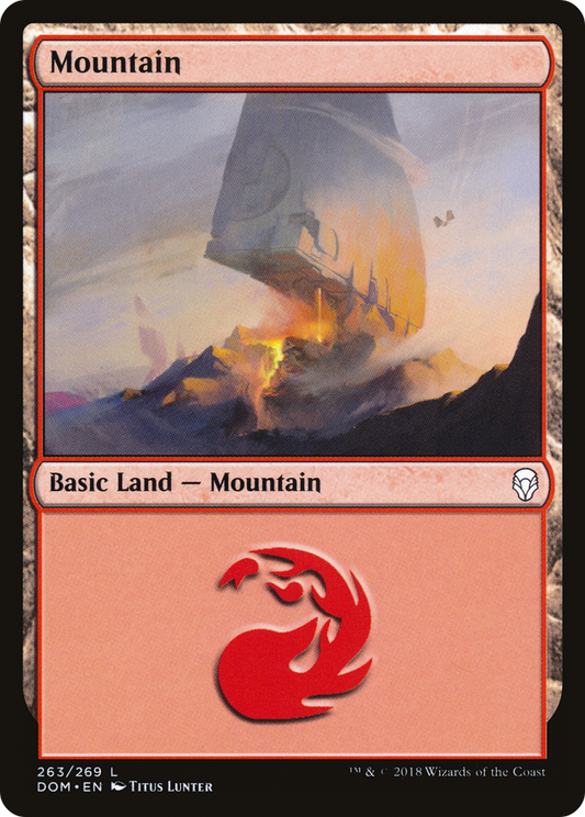 Mountain (DOM-263) - Dominaria