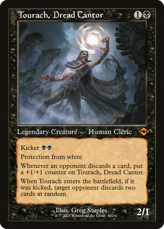 Tourach, Dread Cantor (MH2-402) - Modern Horizons 2 Etched Foil