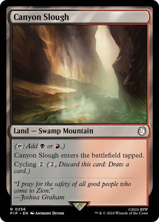 Canyon Slough (PIP-256) - Fallout Foil