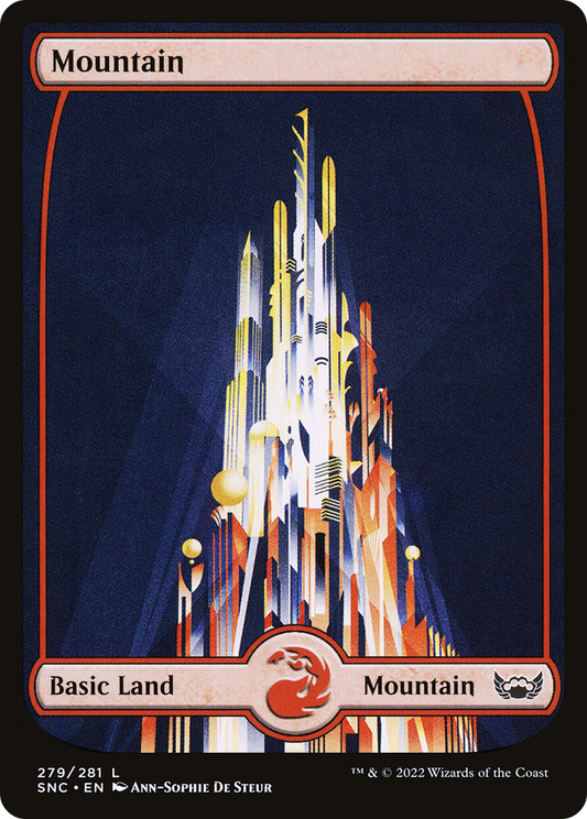 Mountain (SNC-279) - Streets of New Capenna: (Full Art)