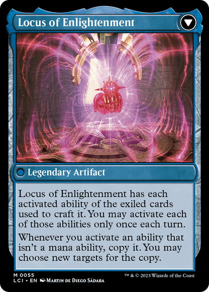 The Enigma Jewel // Locus of Enlightenment (LCI-055) - The Lost Caverns of Ixalan