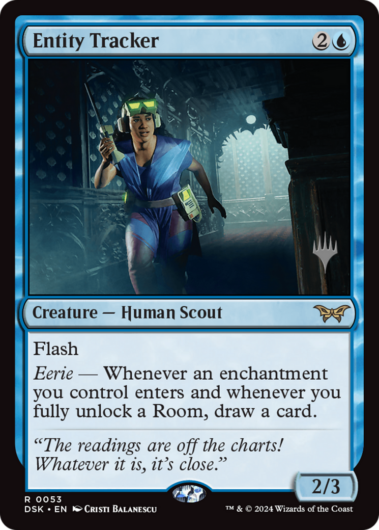 Entity Tracker (0053) (PPDSK-053) - Duskmourn: House of Horror Promos Foil (Promo Pack)