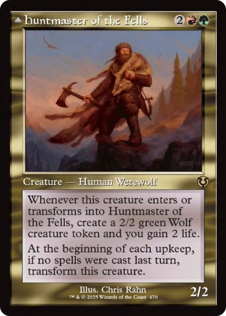 Huntmaster of the Fells // Ravager of the Fells (INR-470) - Innistrad Remastered
