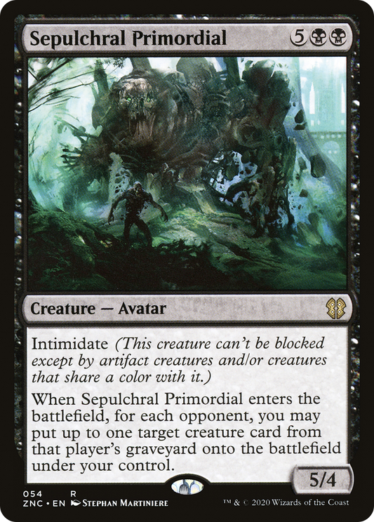 Sepulchral Primordial (ZNC-054) - Zendikar Rising Commander