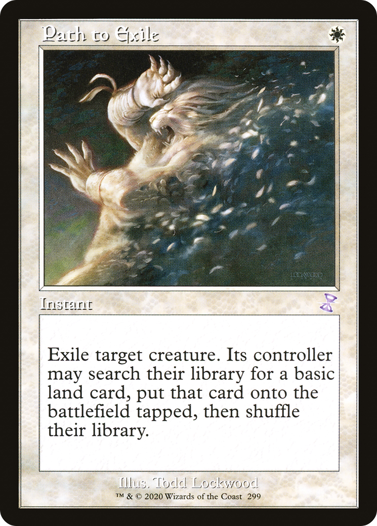 Path to Exile (TSR-299) - Time Spiral Remastered Foil