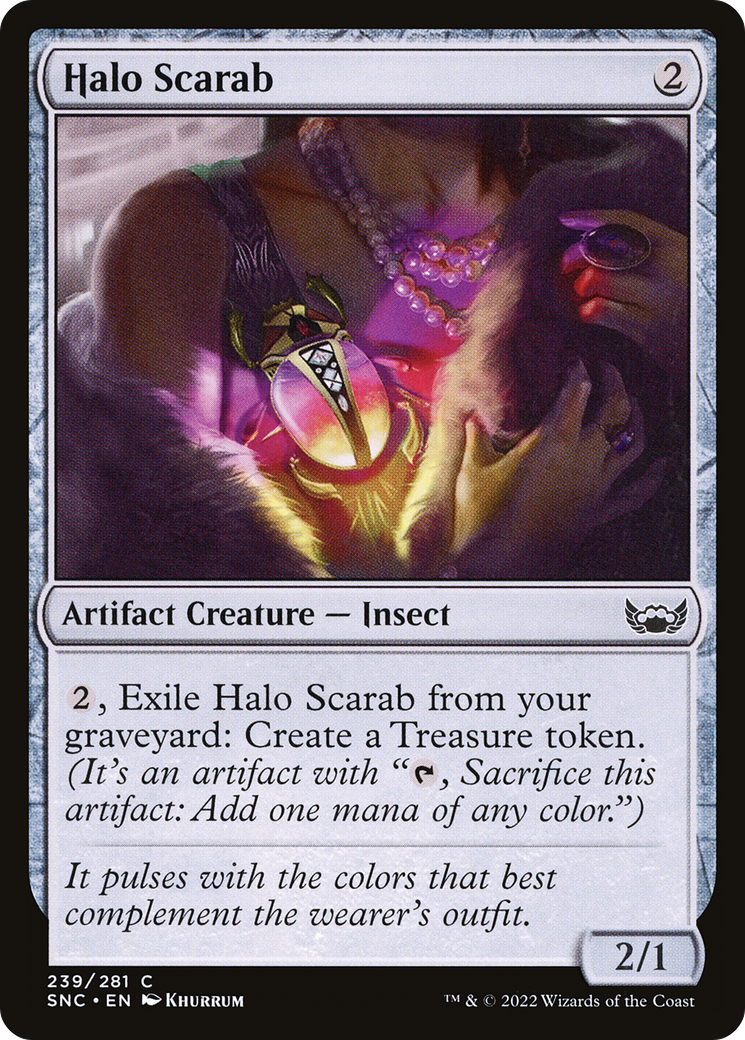 Halo Scarab  (SNC-239) - Streets of New Capenna Foil