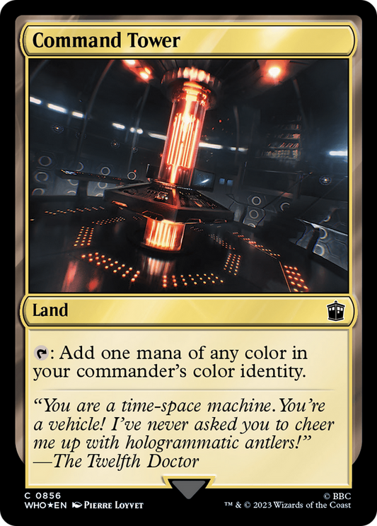 Command Tower (WHO-856) - Doctor Who Foil