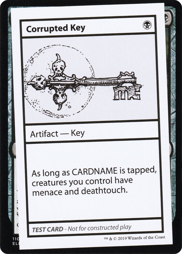 Corrupted Key (CMB2-039) - Mystery Booster Playtest Cards 2021