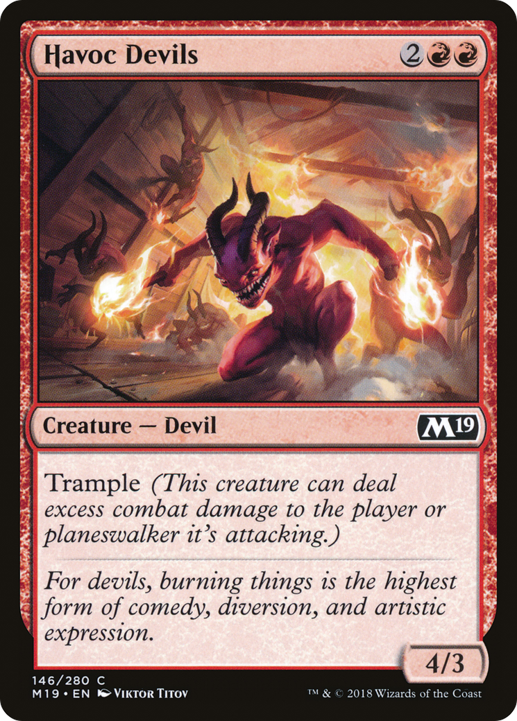 Havoc Devils (M19-146) - Core Set 2019