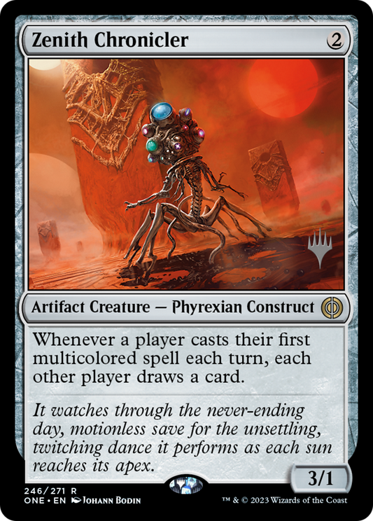 Zenith Chronicler (PONE-246P) - Phyrexia: All Will Be One Promos Foil