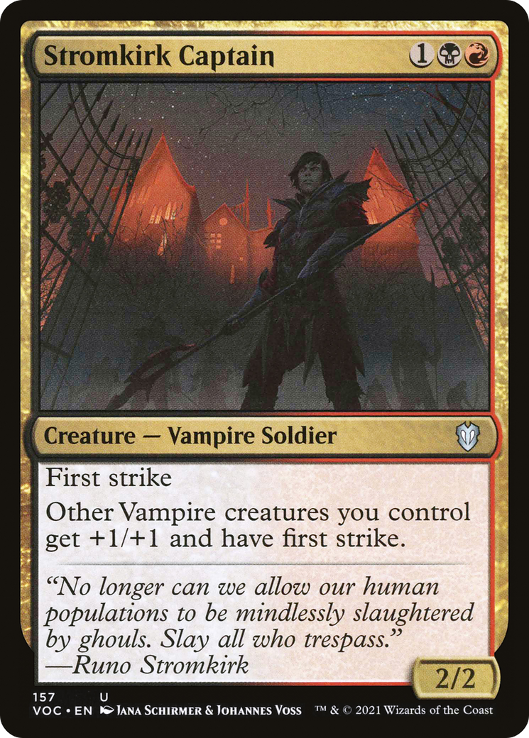 Stromkirk Captain (VOC-157) - Crimson Vow Commander