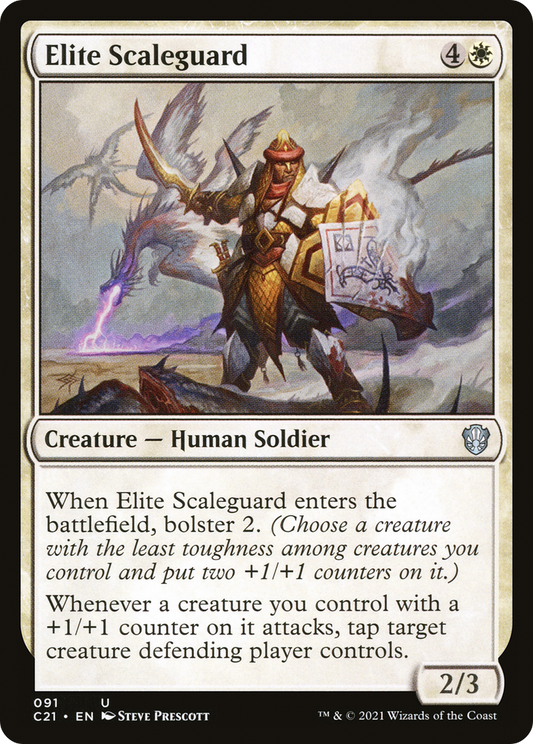 Elite Scaleguard (C21-091) - Commander 2021