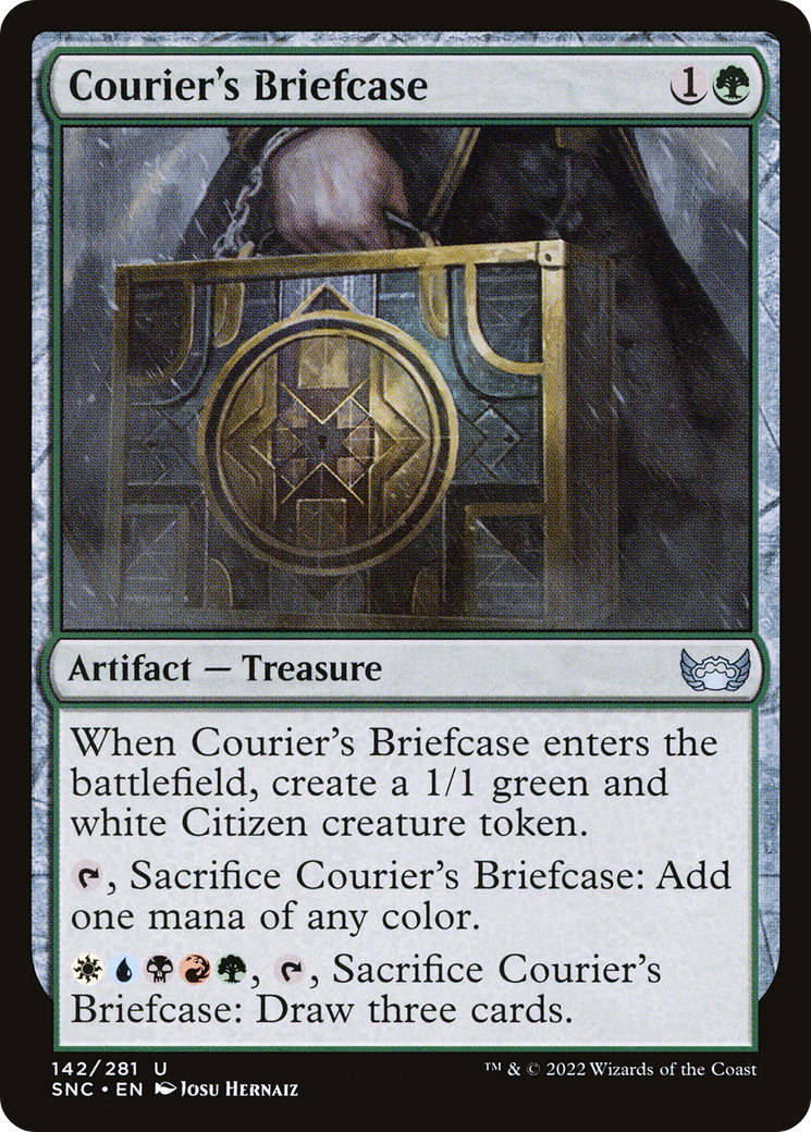 Courier's Briefcase  (SNC-142) - Streets of New Capenna Foil