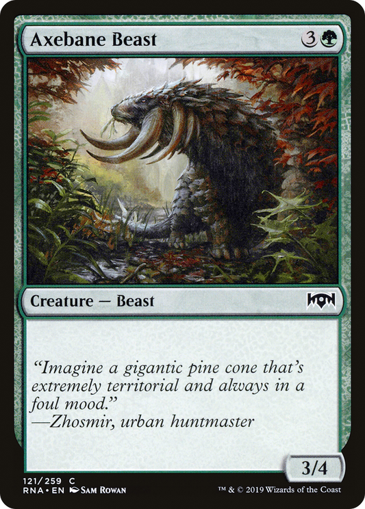 Axebane Beast (RNA-121) - Ravnica Allegiance