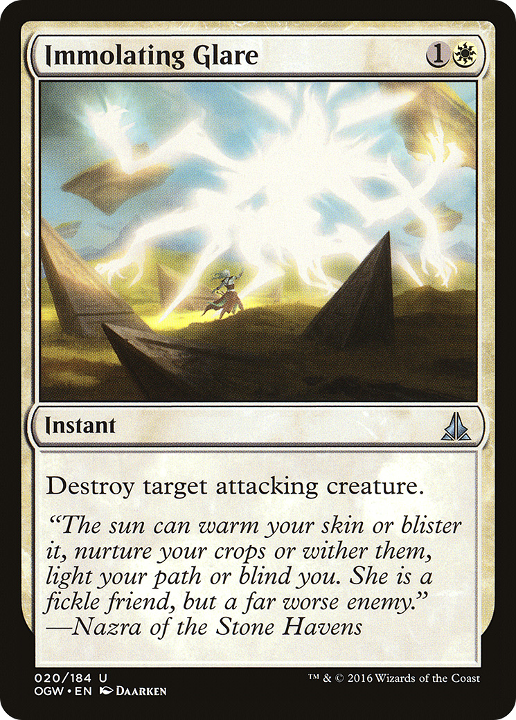 Immolating Glare (OGW-020) - Oath of the Gatewatch