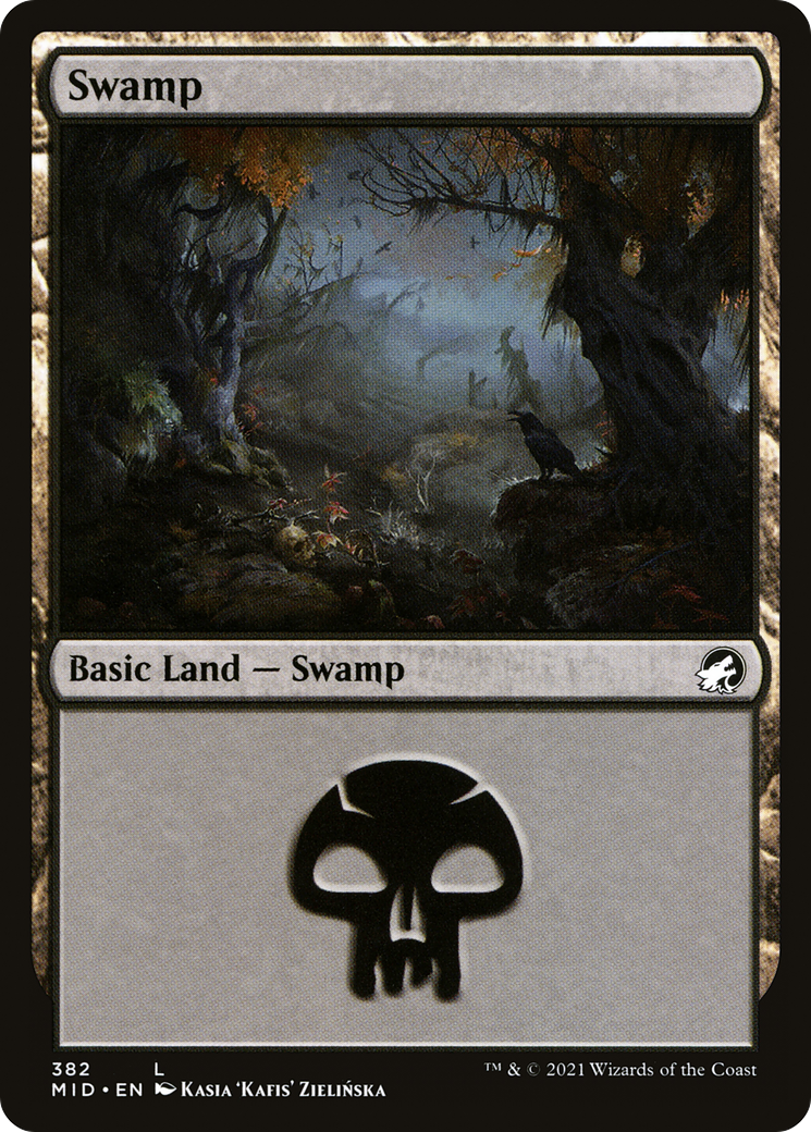 Swamp (MID-382) - Innistrad: Midnight Hunt