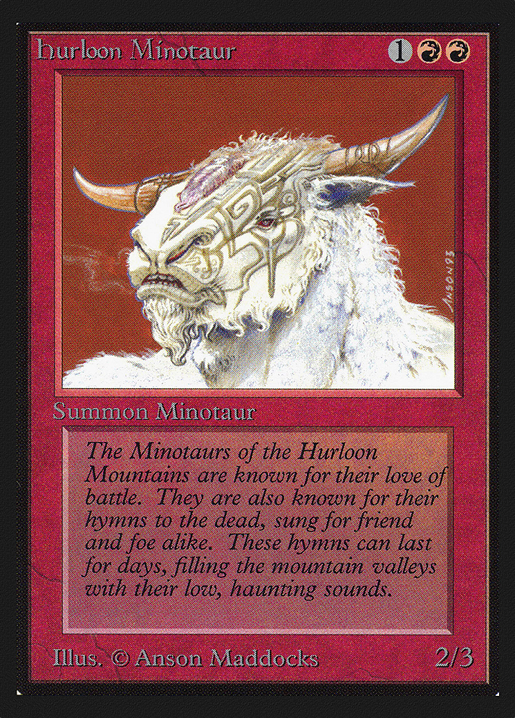 Hurloon Minotaur (CEI-159) - Intl. Collectors' Edition