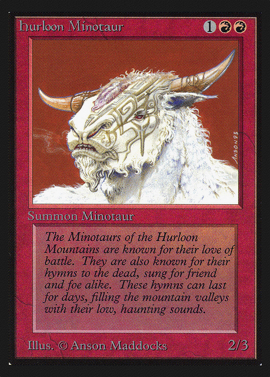 Hurloon Minotaur (CEI-159) - Intl. Collectors' Edition