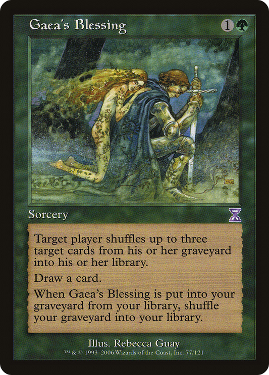 Gaea's Blessing (TSB-077) - Time Spiral Timeshifted Foil