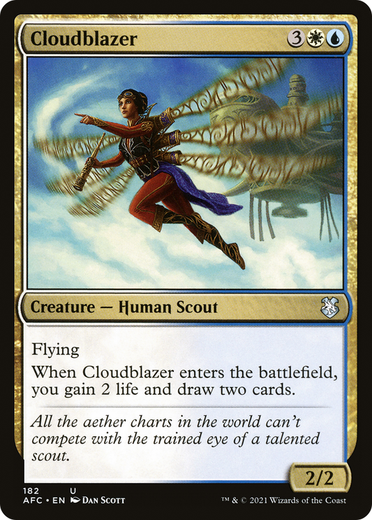 Cloudblazer (AFC-182) - Forgotten Realms Commander