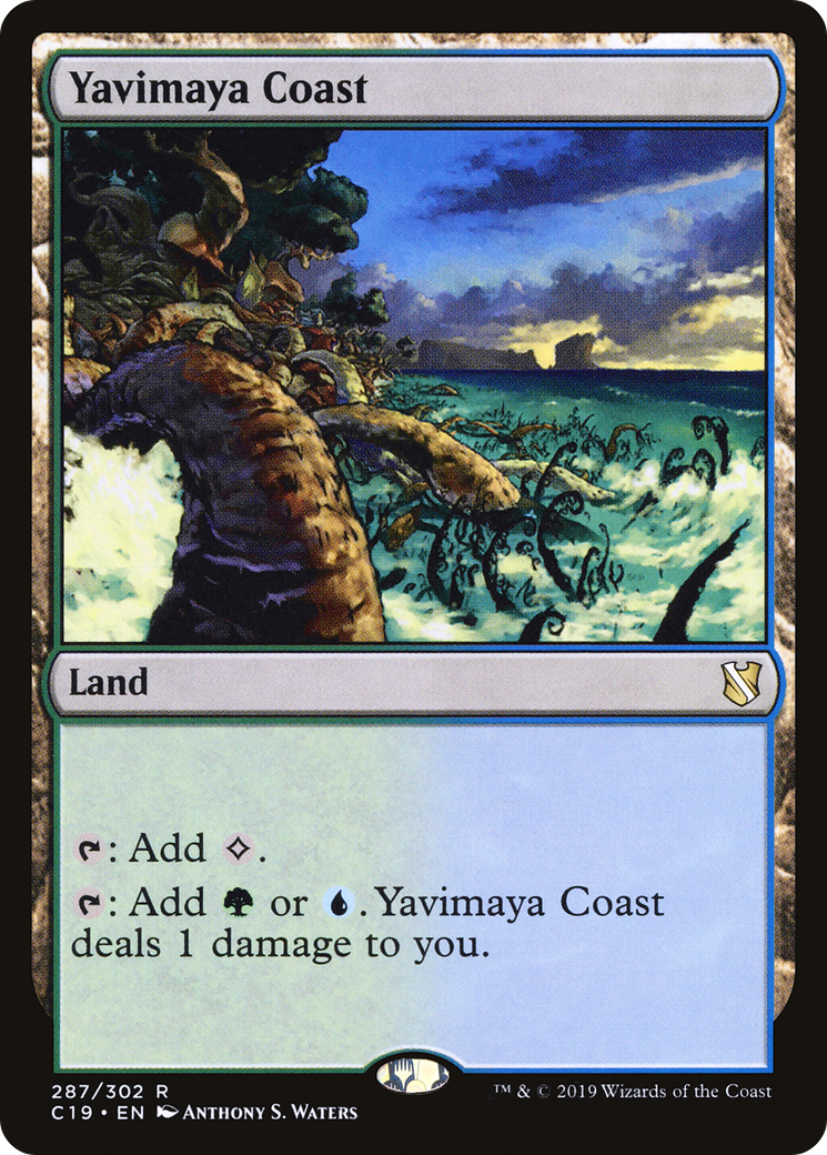 Yavimaya Coast (C19-287) - Commander 2019