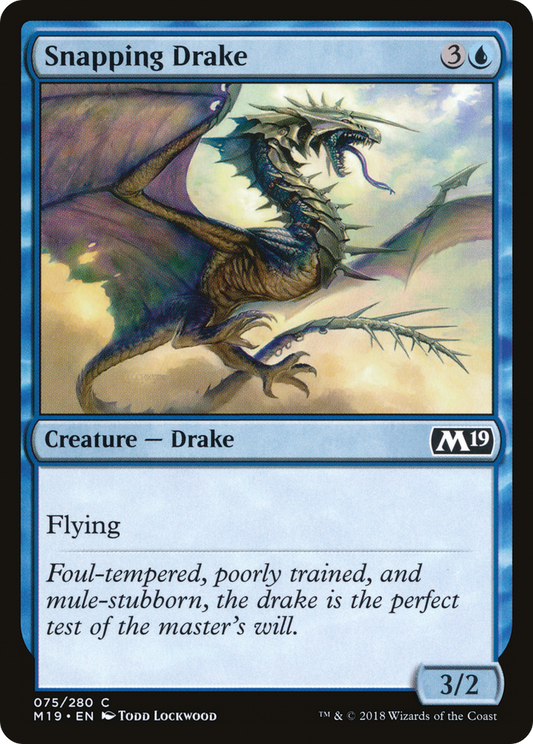 Snapping Drake (M19-075) - Core Set 2019