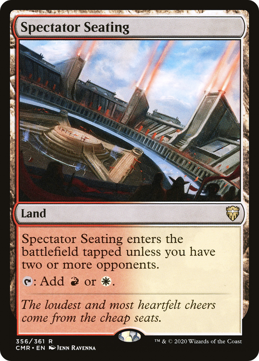 Spectator Seating (CMR-356) - Commander Legends Foil