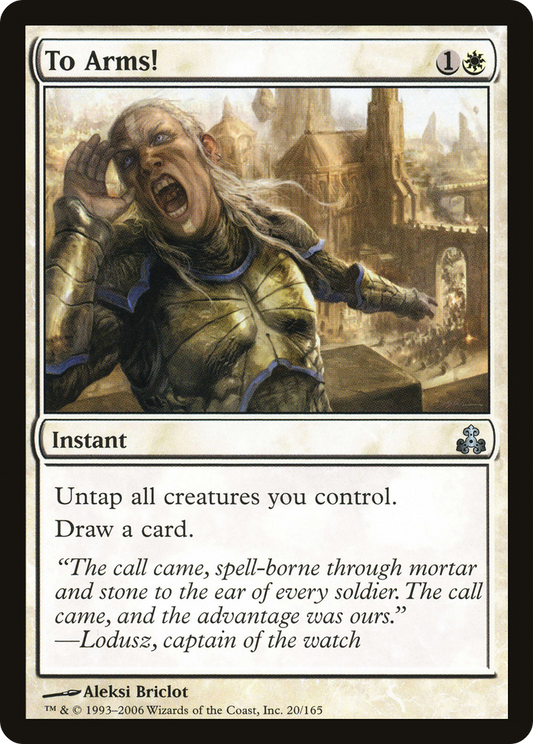 To Arms! (GPT-020) - Guildpact Foil