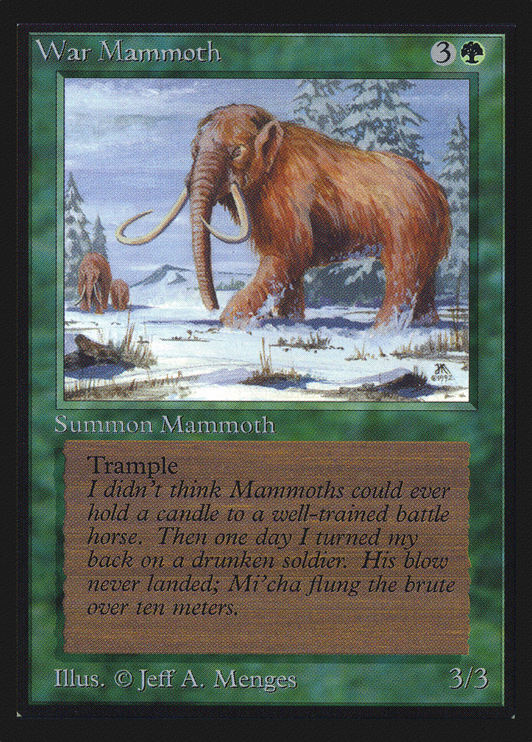 War Mammoth (CED-228) - Collectors' Edition