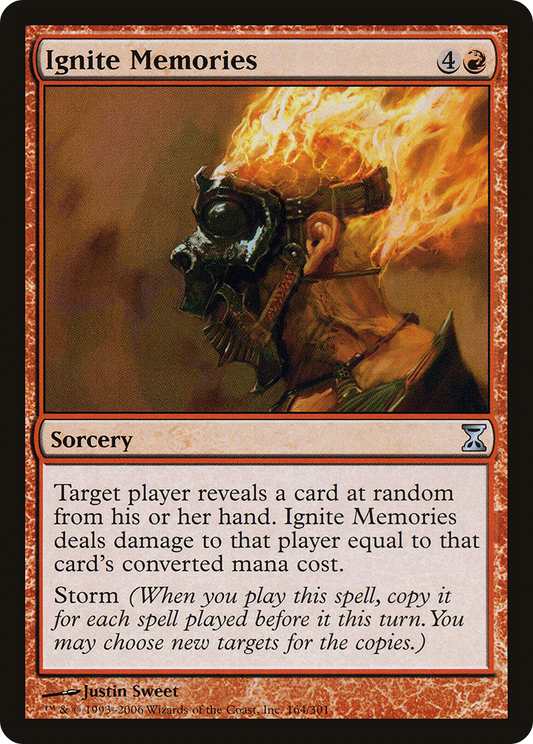 Ignite Memories (TSP-164) - Time Spiral Foil