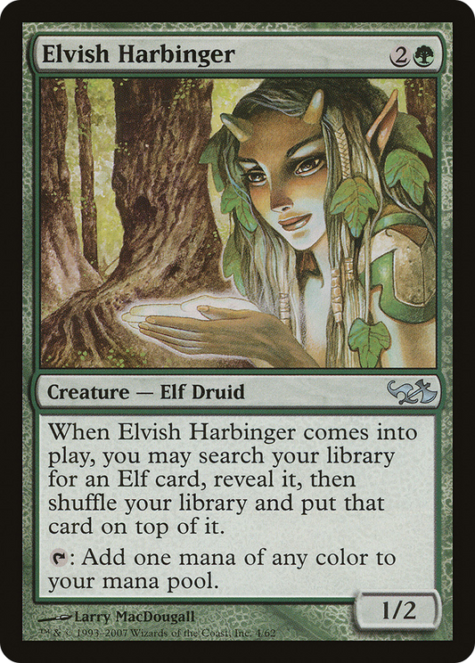 Elvish Harbinger (DD1-004) - Duel Decks: Elves vs. Goblins