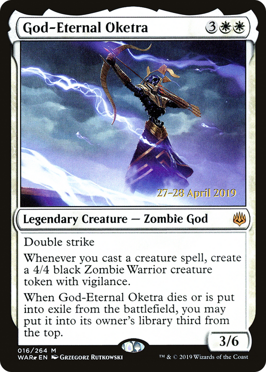 God-Eternal Oketra (PWAR-16S) - War of the Spark Promos Foil