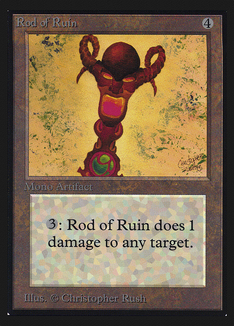 Rod of Ruin (CEI-269) - Intl. Collectors' Edition